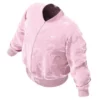 Pink Drake Laugh Now Cry Later Bomber Jacket