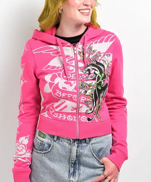 Pink Ed Hardy Tracksuit For Sale