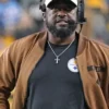 Pittsburgh-Steelers-Salute-To-Service-Head-Coach-Mike-Brown-Bomber-Jacket