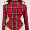 Plaid Christmas Blazer Style 2 back 510x638 1