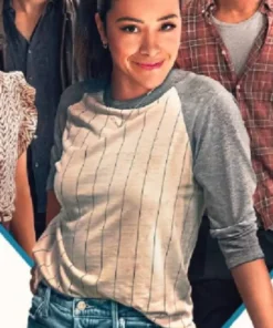 Players Gina Rodriguez Geometric Printed Shirt