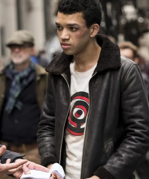 Pokémon Detective Pikachu Tim Goodman Black Leather Jacket