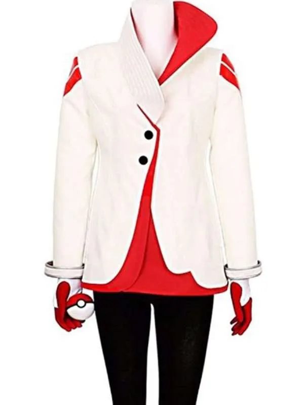 Pokemon Go Valor Candela White Jacket
