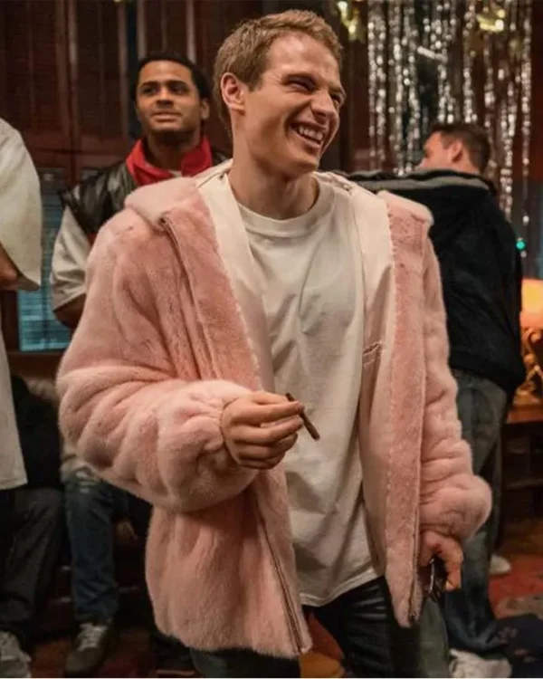 Power Book II Ghost Brayden Weston Fur Pink Jacket