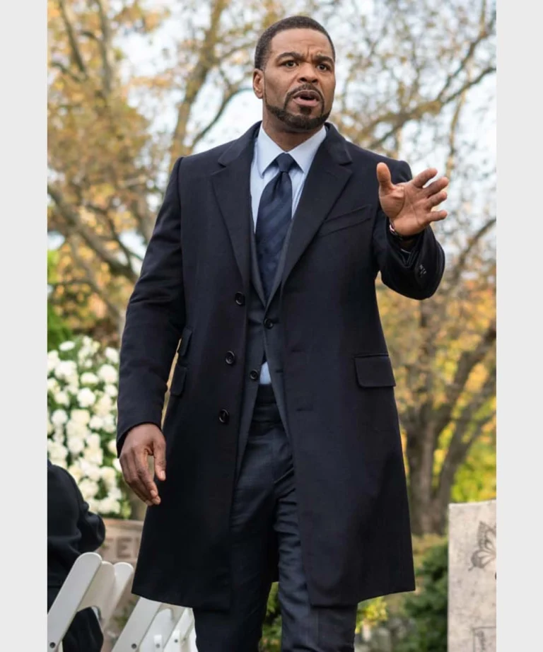 Power Book II Ghost Davis Maclean Black Long Coat