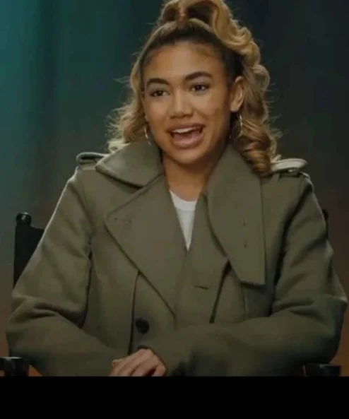 Power Book II Ghost Lauren Wool Cropped Jacket