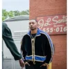Power Book Raising Kanan Howard Velvet Bomber Jacket
