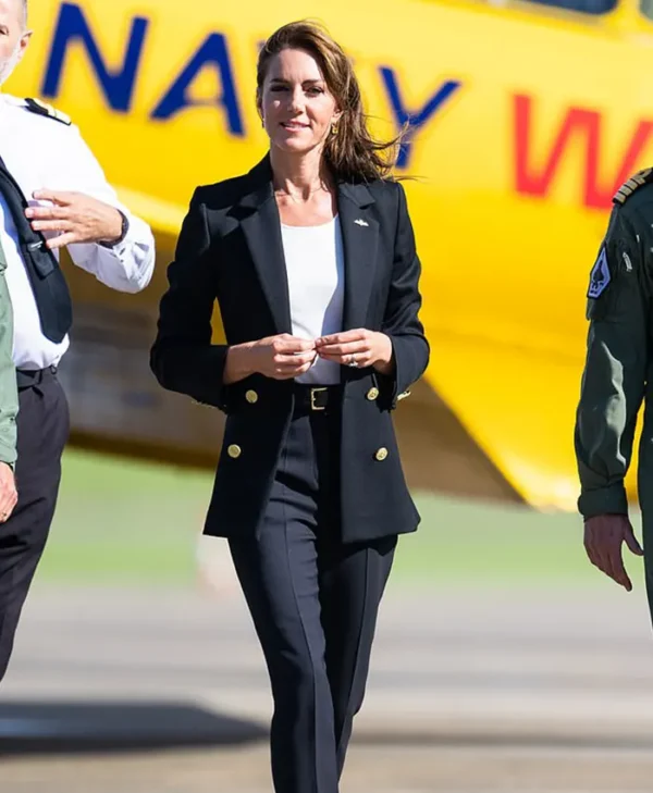Princess of Wales Kate Middleton Navy Blazer