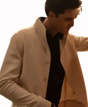 Priscilla 2023 Jacob Elordi Cotton Jacket