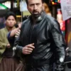 Prisoners of the Ghostland Nicolas Cage Black Leather Jacket