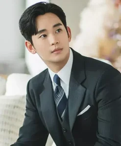 Queen Of Tears 2024 Kim Soo-hyun Black Blazer