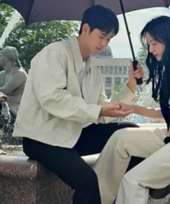 Queen of Tears Kim Soo-hyun White Jacket