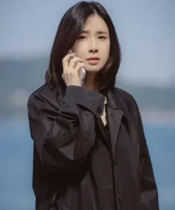 Queen of Tears Na Moon Young Black Coat