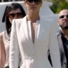 Queen of The South Teresa Mendoza White Dress Coat