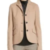 Queen of the South Teresa Mendoza Wool Beige Blazer
