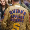 Queen’s Applied Sciences Golden Leather Jacket