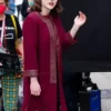 Rachel-Brosnahan-TV-Series-The-Marvelous-Mrs.-Maisel-Miriam-Midge-Season-4-Maroon-Coat