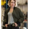 Rachel McAdams True Detective Green Bomber Jacket