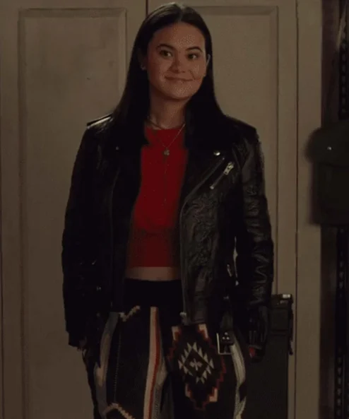 Rachel Valdez Wynonna Earp Black Biker Leather Jacket