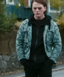 Ragnarok Jonas Strand Gravli Blue Cotton Jacket