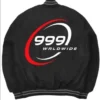 Rap Singer Juice Wrld 999 Life Black Bomber Jacket back look