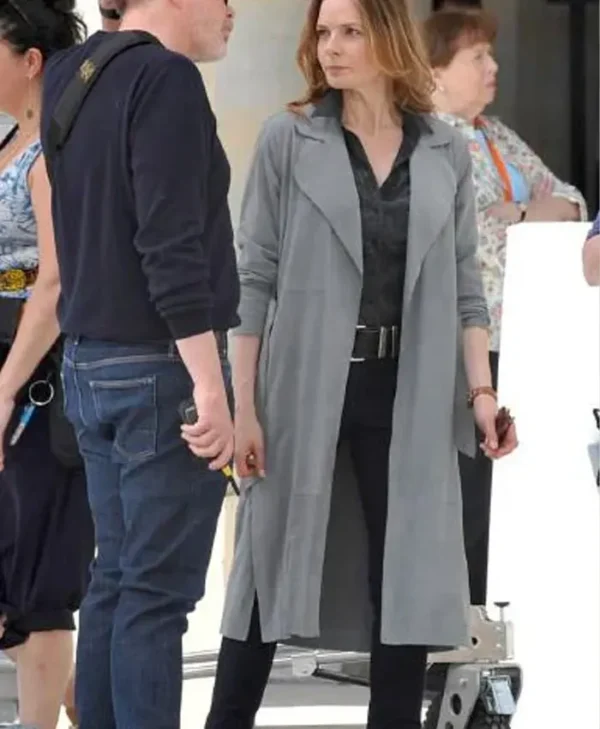 Rebecca Ferguson Film Mission Impossible Ilsa Faust Trench Gray Coat