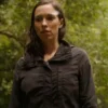 Rebecca Hall Godzilla vs Kong Dark Brown Cotton Jacket