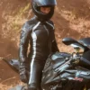 Rebecca Mission Impossible Rogue Real Leather Jacket