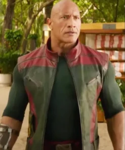 Red One Dwayne Johnson Leather Vest