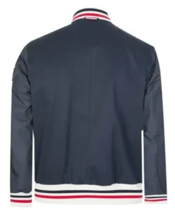 Reggie Mantle Riverdale S05 Bomber Grey Jacket back look