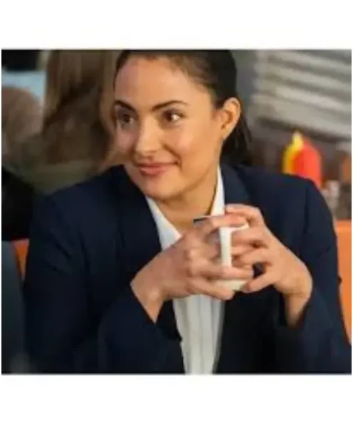 Resident Alien S03 Nicola Correia Damude Blue Blazer