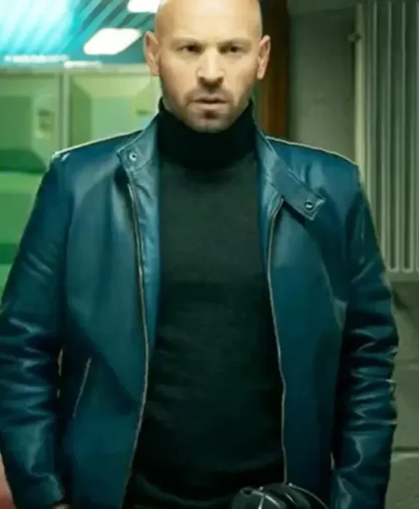 Restless 2022 Thomas Blue Leather Jacket