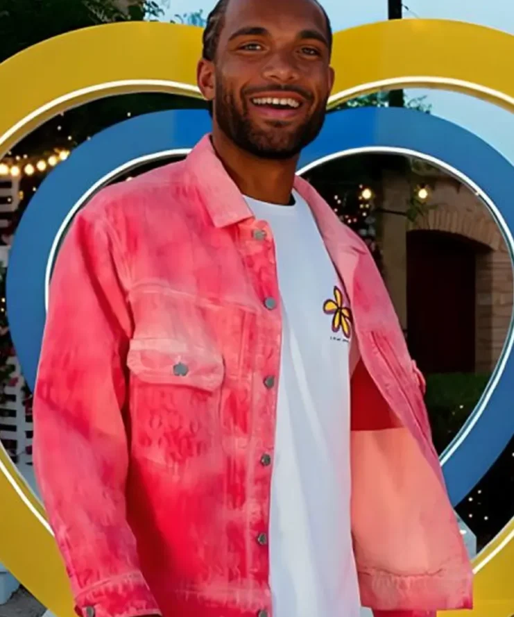 Reuben Collins Love Island UK S11 Denim Trucker Jacket