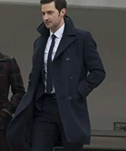 Richard Armitage Berlin Station Series Coat For Men