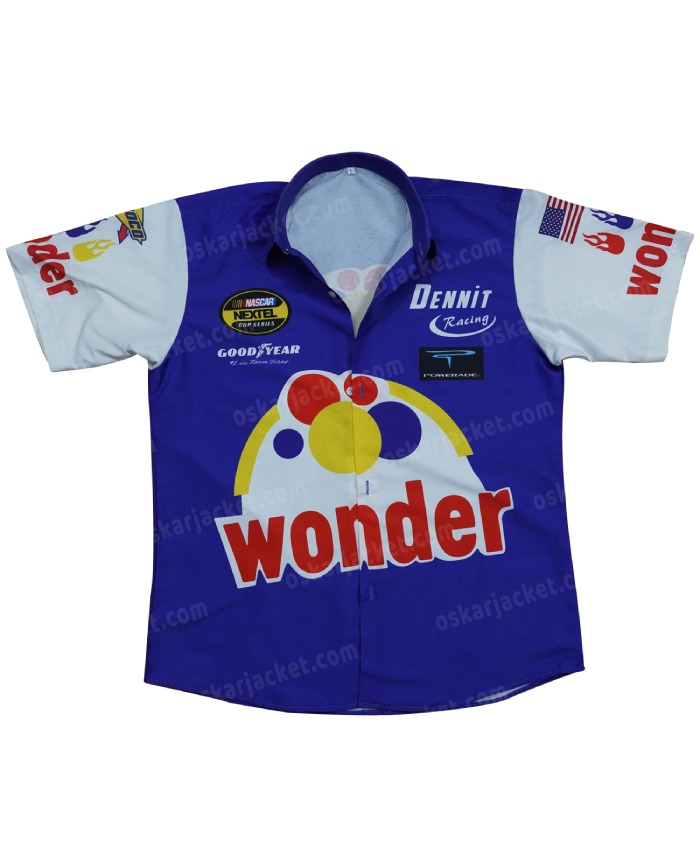 Ricky Bobby Talladega Nights Old Spice Wonder Bread Racing Shirt