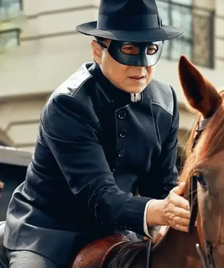 Ride On 2023 Jackie Chan Black Cotton Jacket