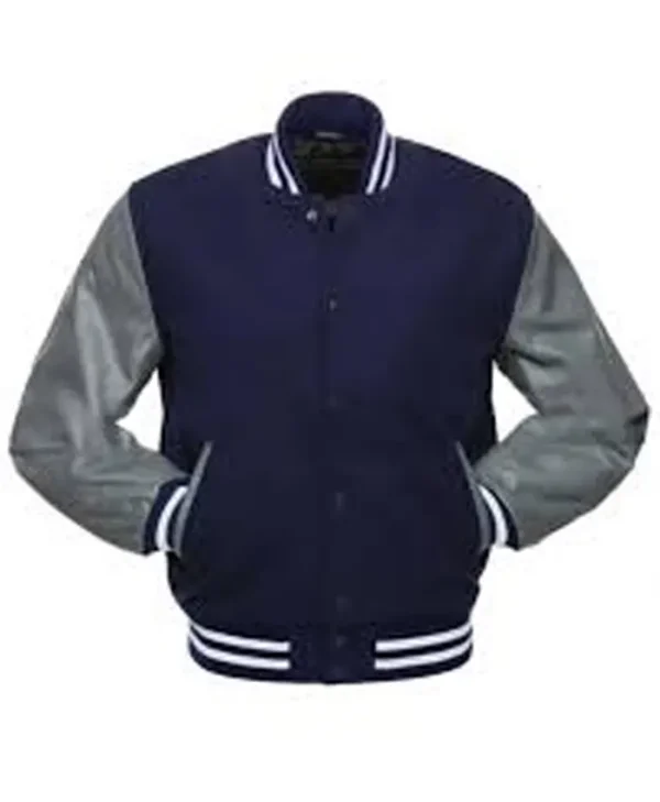 Rim of the World Jack Gore Letterman Blue Jacket
