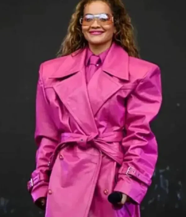 Rita-Ora-London-Pride-2023-Pink-Overcoat