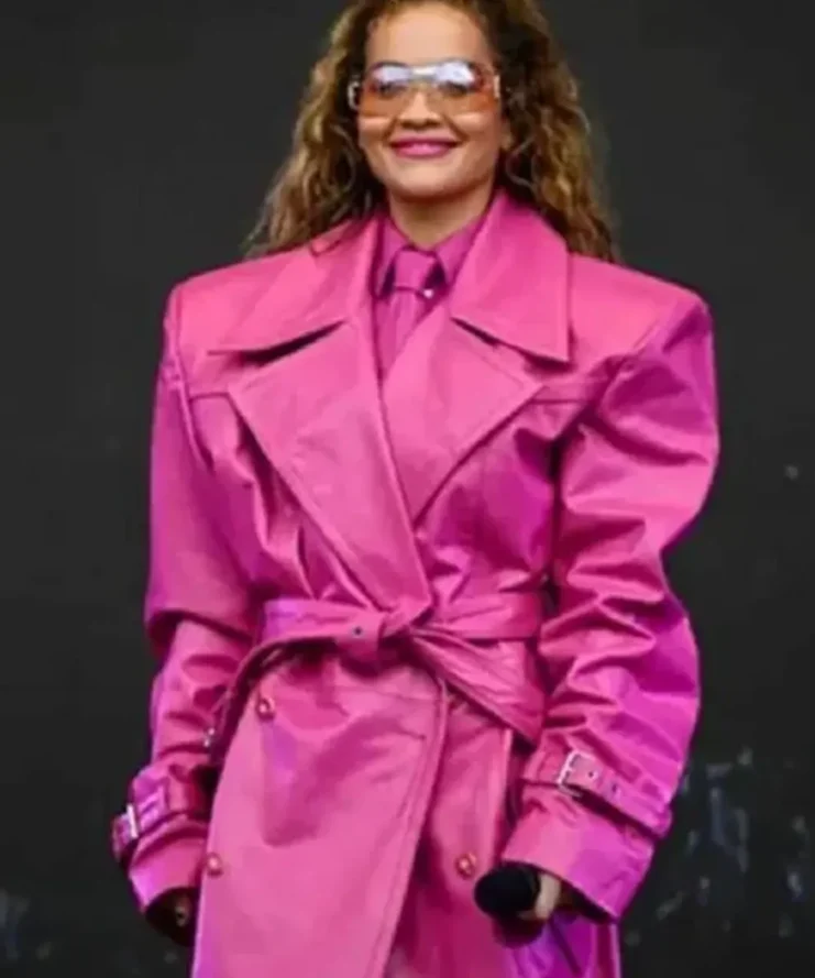Rita-Ora-London-Pride-2023-Pink-Overcoat