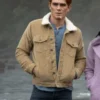 Riverdale Archie Andrews Shearling Collar Brown Cotton Jacket