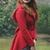 Riverdale Heathers Cheryl Blossom Fabric Coat side look