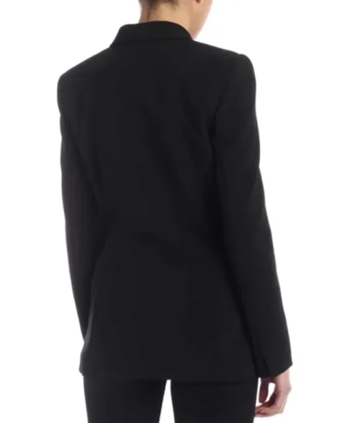 Riverdale S05 Cheryl Blossom Heart Black Suiting fabric Blazer back look