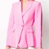 Riverdale S05 Madelaine Petsch Pink Suiting Fabric Blazer