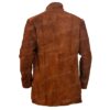 Robert Taylor Longmire Brown Long Coat - Suede Leather