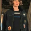 Robin Buckley Stranger Things Black Denim Jacket