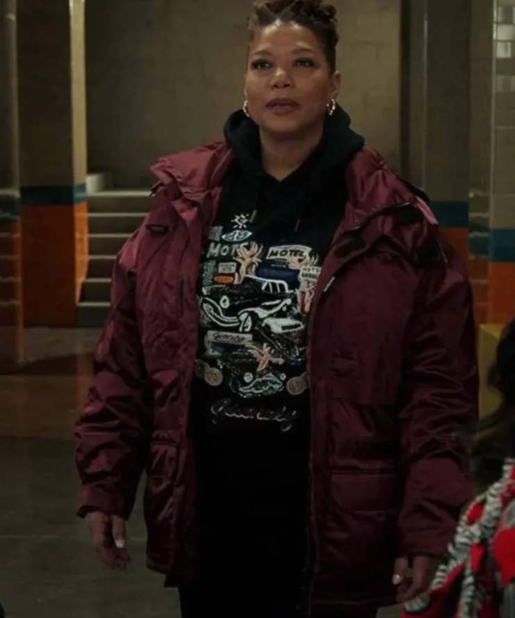 Robyn McCall The Equalizer TV Series Burgundy Jacket