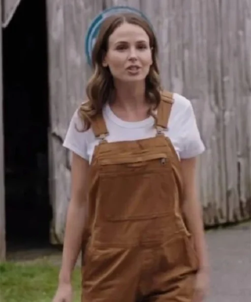 Romance With A Twist Jocelyn Hudon Brown Jumpsuit