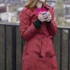 Rose-Leslie-Vigil-Red-Trench-Coat
