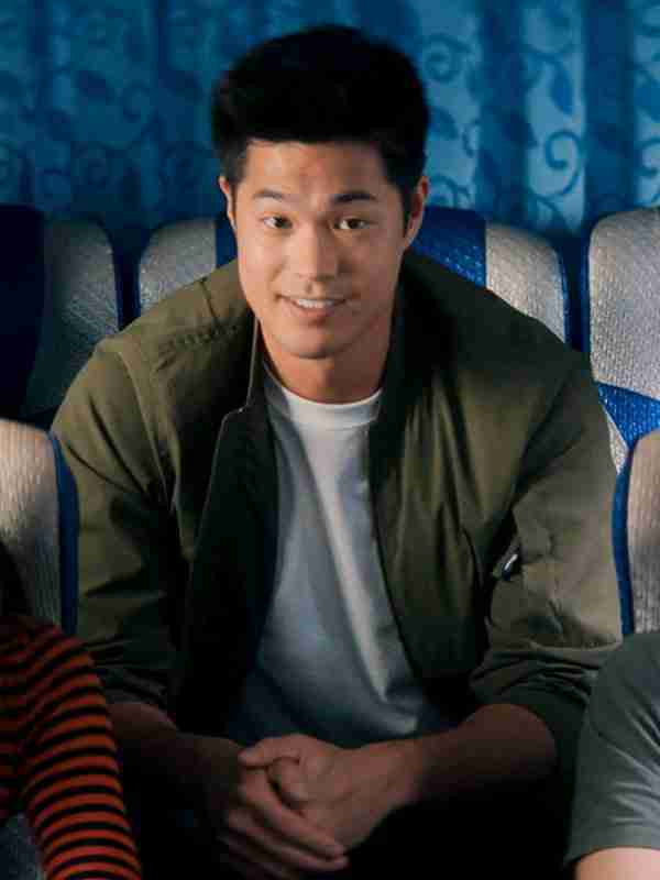 Ross Butler 2023 Love In Taipei Green Bomber Jacket