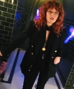 Russian Doll Nadia Vulvokov Black Blazer Suiting Jacket